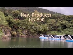 6 personnes Casque en aluminium Bateau de plaisance maison flottante Taille personnalisée