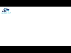 वेल्डेड फ्रेम निर्माण के साथ 2 इंच बॉल हिच टाइप एल्यूमीनियम बोट ट्रेलर