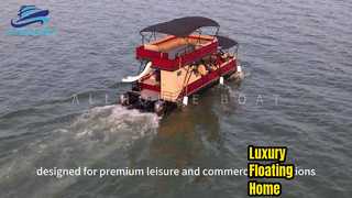 Luxury Floating House Boat For Sale