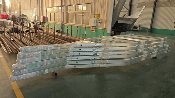 Galvanized Finish Aluminum Pontoon Trailer For Boat Transportation