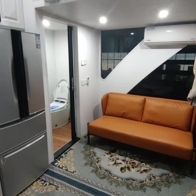 6.2m Length Pontoon Type House Boat Luxury Design With 1 Bedroom