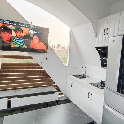 TV Entertainment Floating Boat House 6.2m Length For Funny Water Experience