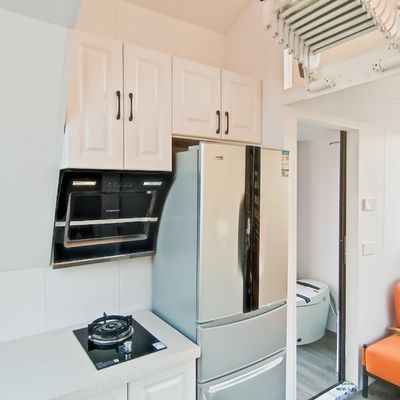 5.8m Length Aluminum Pontoon House Boat with Viewing Deck and Living Area