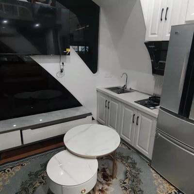 2 Deck Luxurious Floating House Boat Aluminum Boat House For Party Recreational