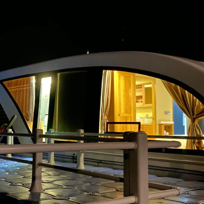 8m Length House Boat with 4.0mm Tube Thickness and Min.HP 90HP