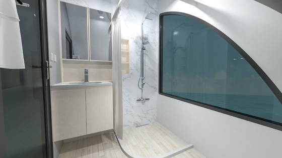 8m Length House Boat with 4.0mm Tube Thickness and Min.HP 90HP