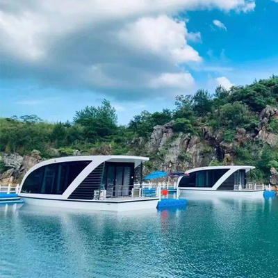 6 People Living Room House Boat 8m Length With Sofa and TV for Family Vacation