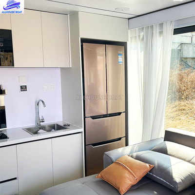 Recreational Pontoon House Boats Aluminum Hull Houseboat Luxury Style