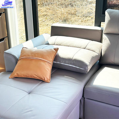 11.5m Length Aluminum Construction Double Deck Houseboat with Removable Upper Cabin