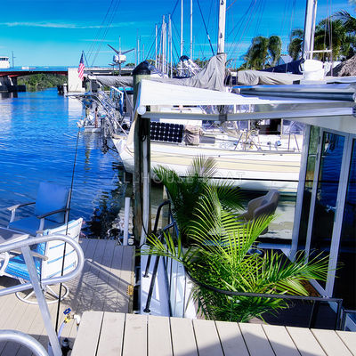 11.5m Length Double Layer Houseboat with Marine Grade Aluminum Construction for Luxury Floating Home