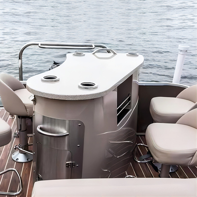 Weather Resistance Pontoon Boat Furniture Boat Accessories Rust Resistant