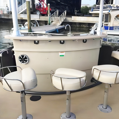 Weather Resistance Pontoon Boat Furniture Boat Accessories Rust Resistant