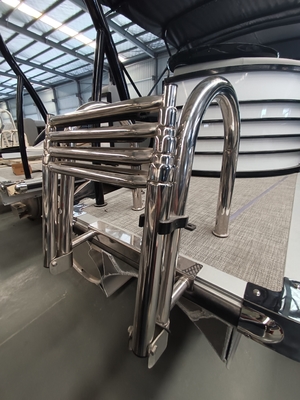 Single Layer Pontoon Type Boat 25-30FT 7.6m Length Aluminum Construction
