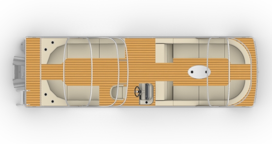 Single Layer Deck Type 7.6m Pontoon Party Boat Your Ultimate Party Companion