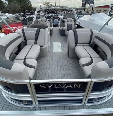 Customized Pontoon Boat Furniture Sofa Lounge Seats With High Density Foam