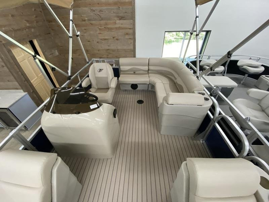 UV And Mildew Resistant Pontoon Boat Furniture Bench Seats Ergonomic Design