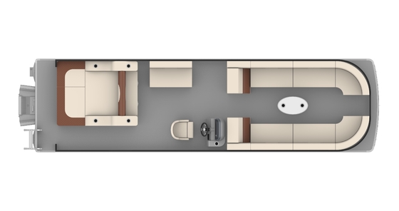 OEM 27 Ft Luxury Pontoon Boats 15-18 Person Capacity for Hosting Gatherings