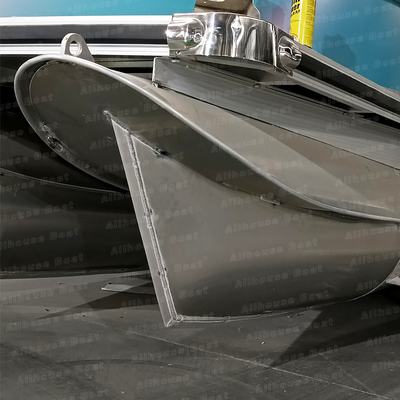 Aluminum Pontoon Float Tube Houseboat Pontoon Logs With 0.635-0.735m Thickness