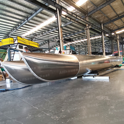 Aluminum Pontoon Float Tube Houseboat Pontoon Logs With 0.635-0.735m Thickness