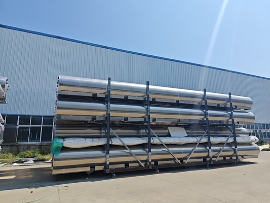 Houseboat Pontoon Boat Tube with Aluminum Construction and Round Design