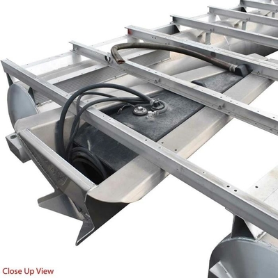 Custom Pontoon Logs Aluminum Pontoon Tubes , Aluminum Tubing For Pontoon Boats