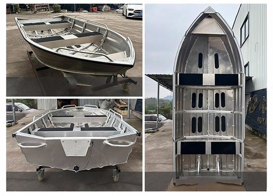 Custom Small Aluminum Dinghy Tender Dinghy Vessel 2 People Capacity