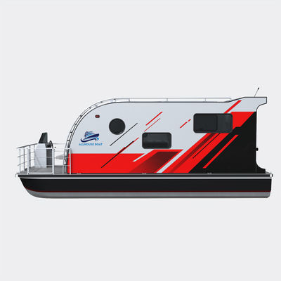 6T Capacity Aluminum Material Houseboat Hire 4m Width Design