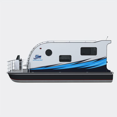7.9m Length 2-6 People House Boat For Fishing Activities