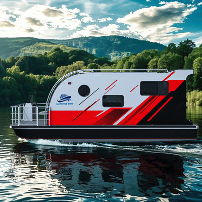 Aluminum Party Luxury Houseboat Hire Ultimate Entertainment Vessel With TV And Entertainment