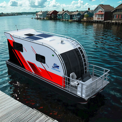TV Entertainment House Boat 7.9m Length For Fishing Activities