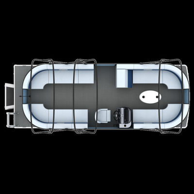26 Ft Max Horsepower 150HP Pontoon Boat Fuel Type Gasoline With Motor