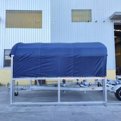 8x3x3M Marine-Grade Aluminum Boat Dock Shelter