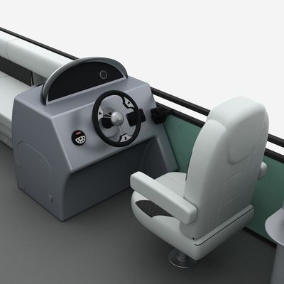 Double Decker Pontoon Boat with 12 Cup Holders, 18-22 People Capacity, and 9.2m Length for Ultimate Water Entertainment