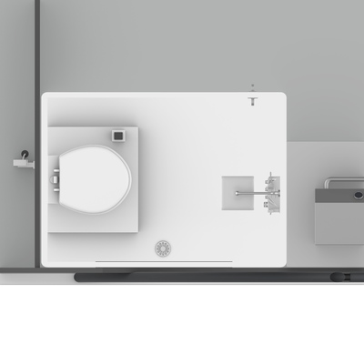 Double Decker Pontoon Boat with 3.0m Width Under-seat Storage and Various Color Options