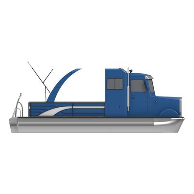 7.9m Leisure Pontoon Boat with 90-150 Hp Engine for 15-18 Passengers Ideal for Lakes and Water Sports