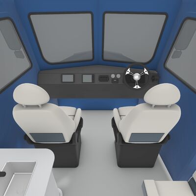 7.9m Leisure Pontoon Boat with 90-150 Hp Engine for 15-18 Passengers Ideal for Lakes and Water Sports