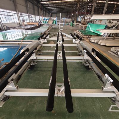 Lightweight Aluminium Boat Trailers with Adjustable Length 4-10 Meters and LED Waterproof Trailer Lights