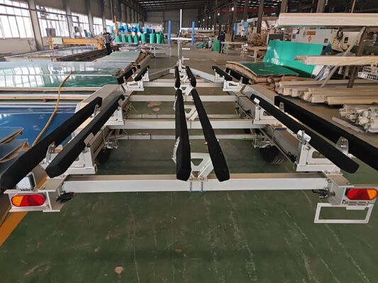 Lightweight Corrosion Resistant Aluminium Boat Trailer with LED Waterproof Trailer Lights