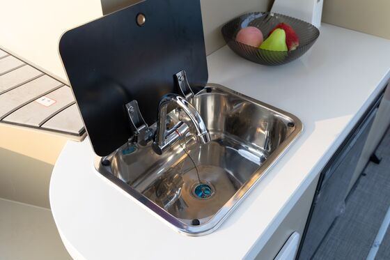 Double Decker Pontoon Boat with Bimini Top Included, 1290 KGS Weight, and Double Layer Design for Enhanced Stability