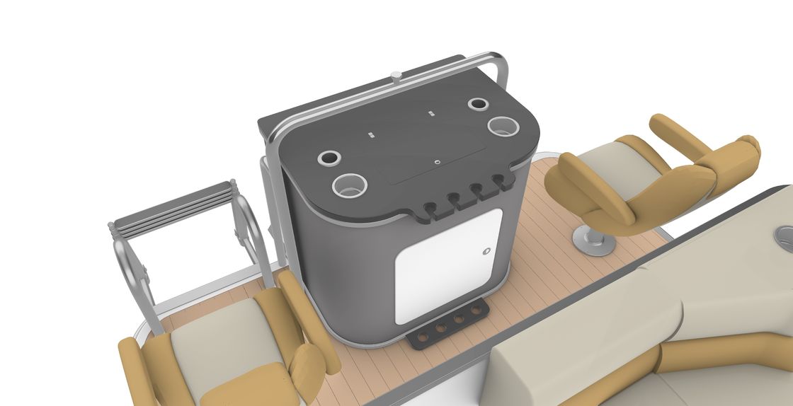 Custom Inboard Pontoon Custom Outboard Engine Party Pontoon Boat , Alloy Recreational Pontoons ...