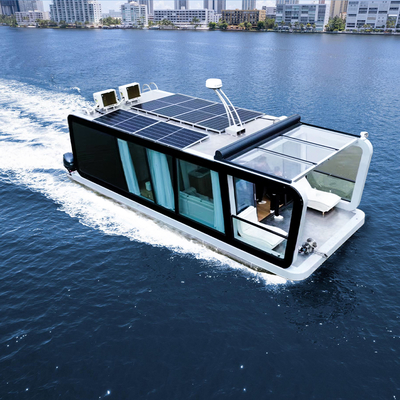 Sightseeing Made Luxurious with House Boat Luxury Floating and Bathroom Amenities